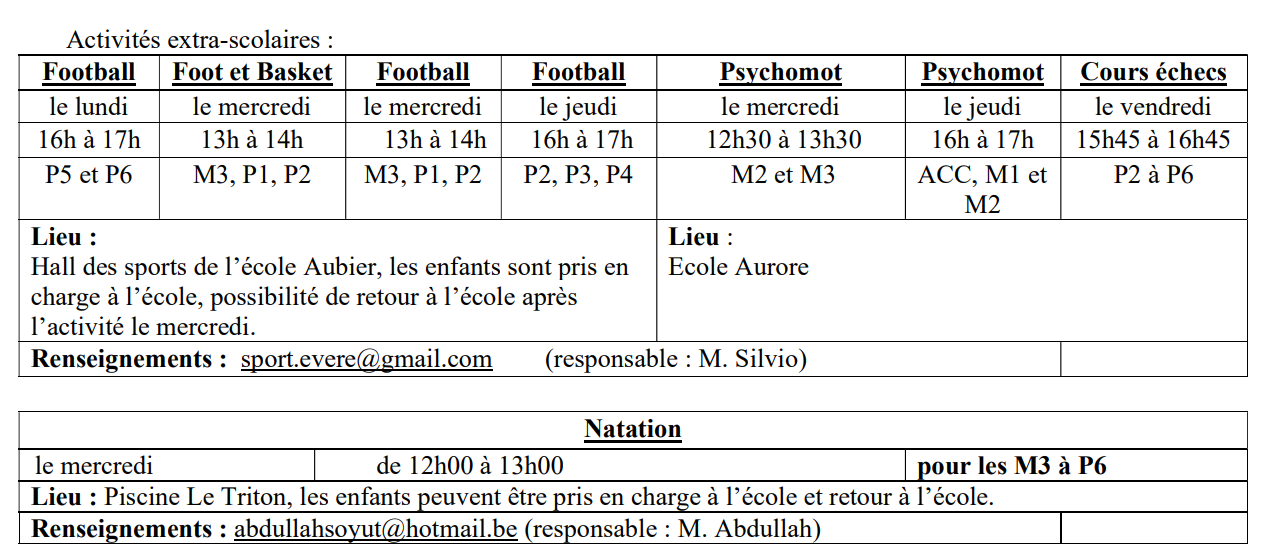 graines de sport