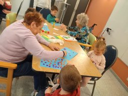 Activité avec les résidents de la maison de repos - Acc - mars 24
