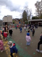 Chasse aux œufs en maternelle - M3B - avril 24